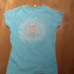 TAYLOR SWIFT Speak Now 2011 Tour tee